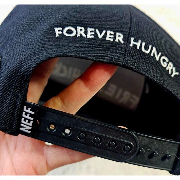 Fried Chicken by Neff 3D Black n White Embroidered Logo Hat Unisex Unique. Rare - Picture 13 of 13